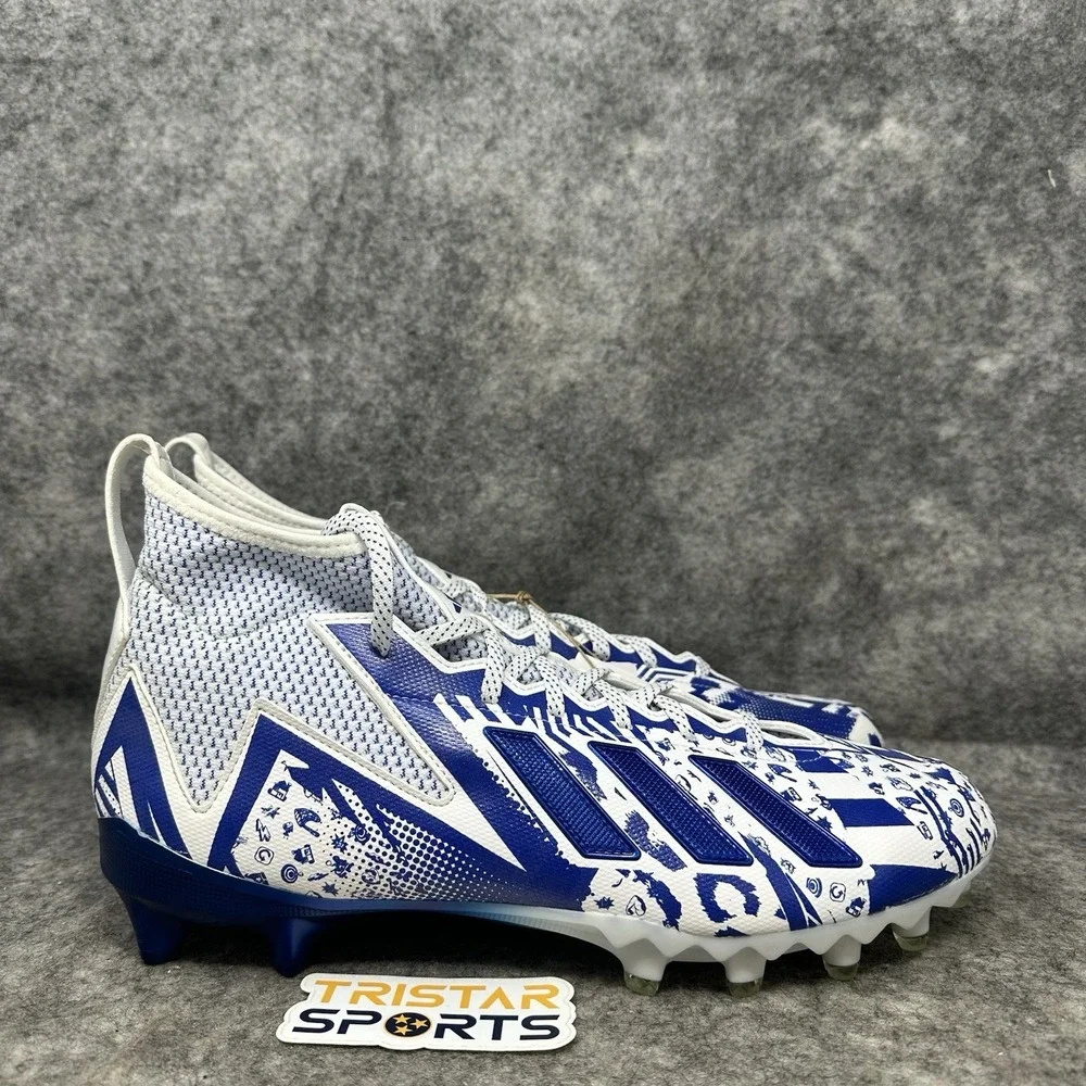 Adidas Freak 23 7v7 SMU Football Cleats Mens Size 13.5 Blue White GW4167
